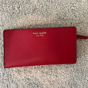 Red Kate Spade Wallet ♠️